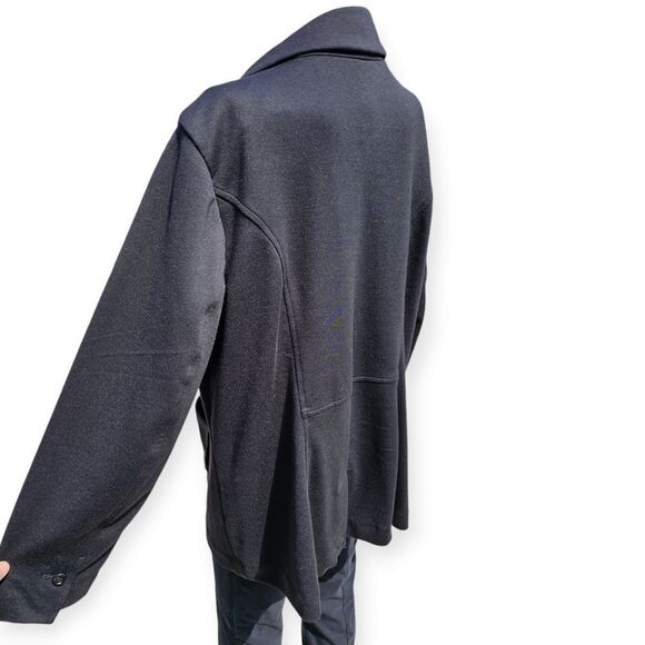 Penningtons Black Stretch Relaxed Fit Blazer Size 20 - Picture 13 of 15